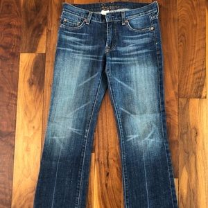 7 for all Mankind bootcut style.